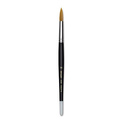 Utrecht Synthetic Sablette Round - Size 14, Short Handle