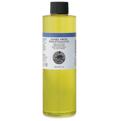 Daniel Smith Refined Linseed Oil - 236 ml, Bottle