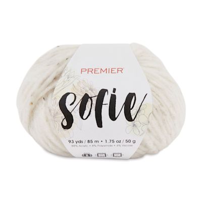 Premier Yarn Sofie Yarn - Eggshell, 93 yards