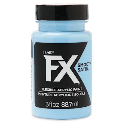 Plaid FX Smooth Satin Flexible Acrylic Paint - Aquarius, 3 oz