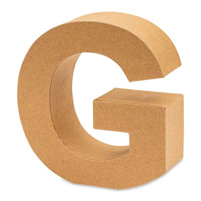 Papier Mache Letter - G