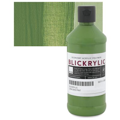 Blickrylic Student Acrylics - Green Oxide, Pint