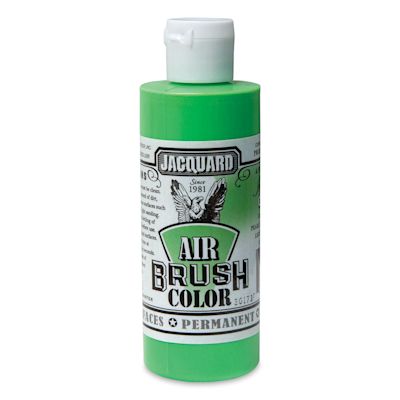 Jacquard Airbrush Paint - 4 oz, Iridescent Green
