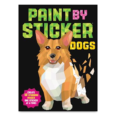 Paint By Sticker: Dogs, book cover