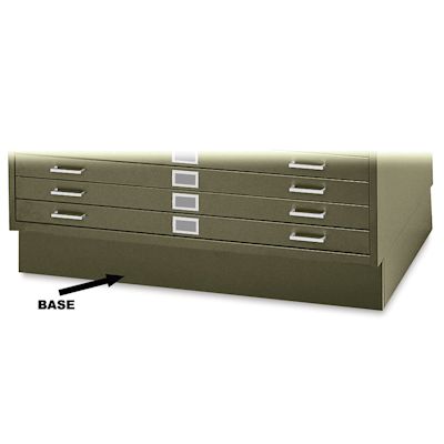 Safco Steel Flat File - Chai Tea, Base, Medium