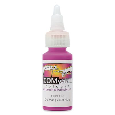 Iwata Com-Art Airbrush Color - 1 oz, Opaque Manganese Violet Hue