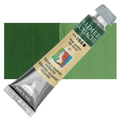 Maimeri Artist Gouache - Sap Green, 20 ml tube