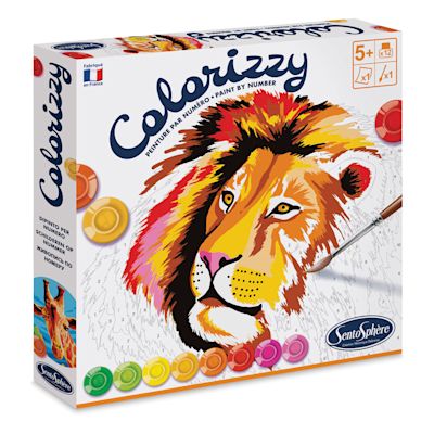 Sentosphere Colorizzy Paint By Number Kit- Savannah, Box