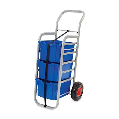Gratnells Rover All Terrain Mobile Cart - 3 Extra Deep Trays, Royal Blue, (Image for color example)