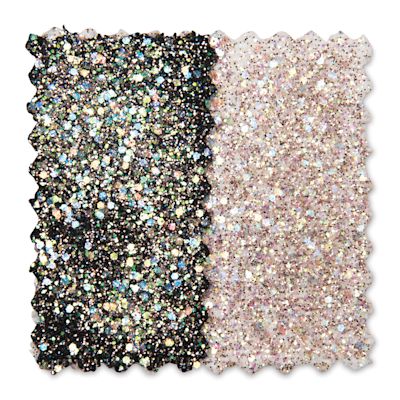 Plaid Fabric Creations Fantasy Glitter Fabric Paint - Mystic Rose, 2 oz
