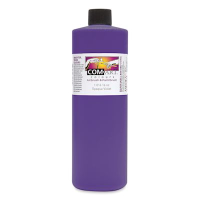 Iwata Com-Art Airbrush Color - 16 oz, Opaque Violet