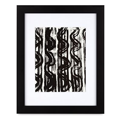 Blick Sheffield Frame-Black w/ White Mat, 11” x 14”
