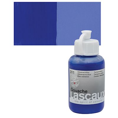 Lascaux Acrylic Gouache - Ultramarine Blue, 85 ml bottle