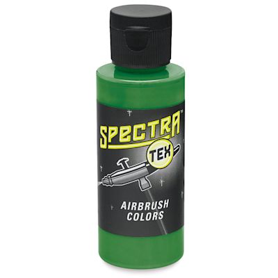 Badger Spectra Tex Airbrush Color - 2 oz, Transparent Fern Green