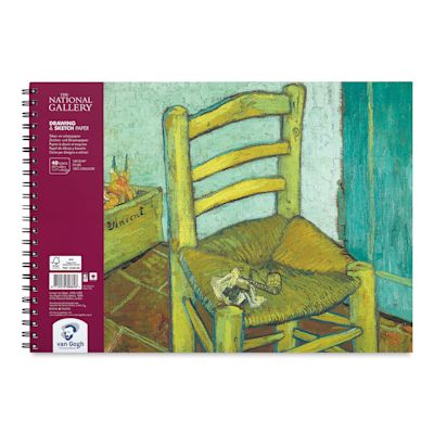 Van Gogh The National Gallery Drawing & Sketch Pad - 11.7" x 16.5" (front cover)