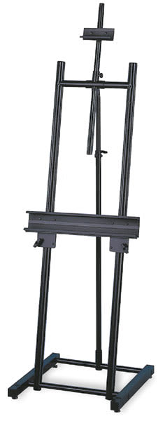 High Style Easel - Angled view of upright Easel