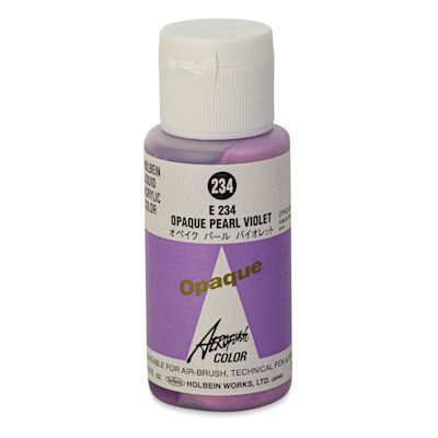 Holbein Aeroflash Liquid Acrylic - 35 ml, Opaque Pearl Violet