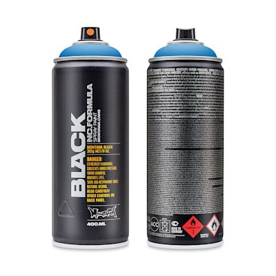 Montana Black Spray Paint - Horizon, 400 ml can