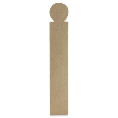 DecoPatch Paper Mache Funny Letter - I, Lowercase, 2" W x 12" H x 2" D