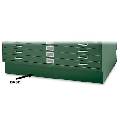 Safco Steel Flat File - Wild Wood Pine, Base, Large