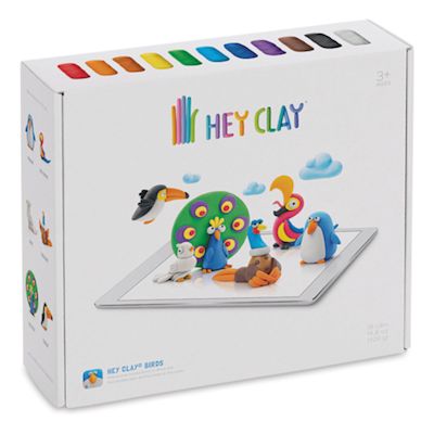 Fat Brain Toys Hey Clay Kit - Birds