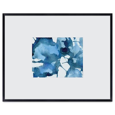 Blick Chelsea Metal Gallery Frame - Black, 16'' x 20''. Front of frame.