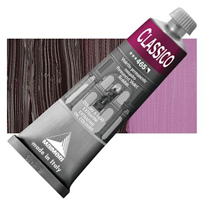 Maimeri Classico Oil Color - Permanent Violet Reddish, 60 ml tube