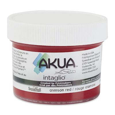 Akua Intaglio Ink - Crimson Red, 59 ml