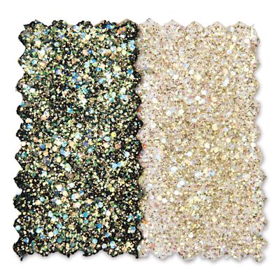 Plaid Fabric Creations Fantasy Glitter Fabric Paint - Pirate's Gold, 2 oz