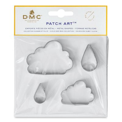 DMC Patch Art Shapes - Clouds and Rain