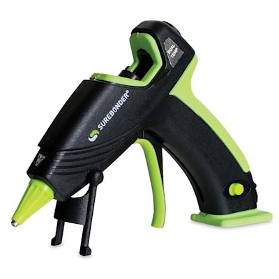 Surebonder Ultra Dual Temp Glue Gun - Angled view of Mini 20 Watt Gun
