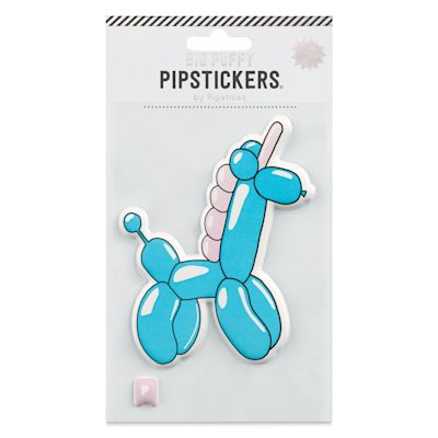 Pipsticks Big Puffy Sticker - Balloon Animal (front of packaging)