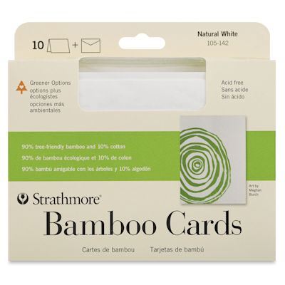 Strathmore Bamboo Cards - Pkg of 10