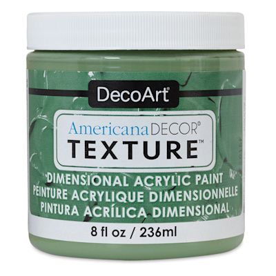 DecoArt American Decor Texture Paint - Meadow Green, 8 oz