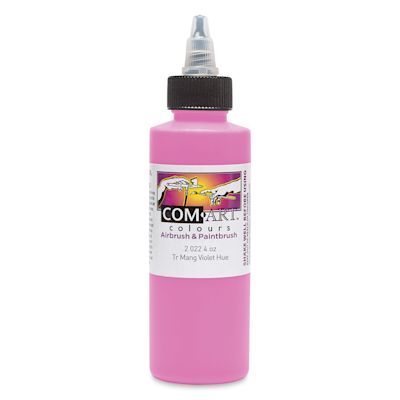 Iwata Com-Art Airbrush Color - 4 oz, Transparent Manganese Violet