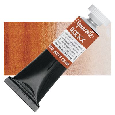 Blockx Artists' Watercolor - Transparent Mars Brown, 15 ml Tube