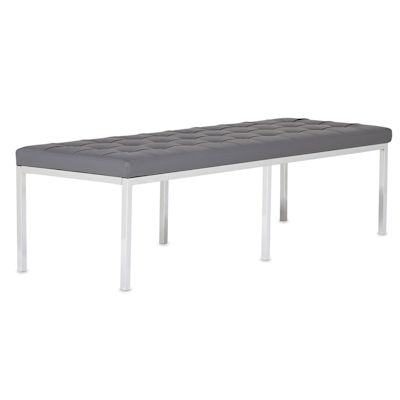 Studio Designs Lintel Bench, Smoke, 60"