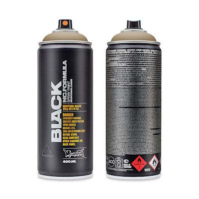 Montana Black Spray Paint - Syrian, 400 ml can