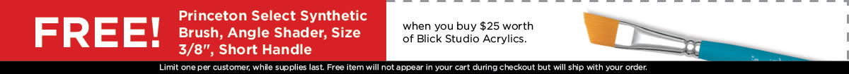 Princeton Select - Blick Studio Acrylics