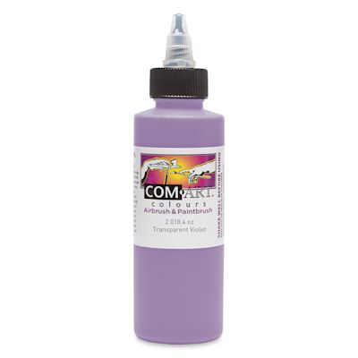 Iwata Com-Art Airbrush Color - 4 oz, Transparent Violet