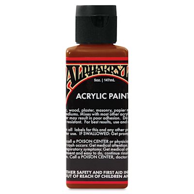 Alpha6 Alphakrylic Acrylic Paint - Burnt Caramel, 5 oz