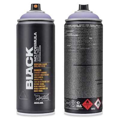 Montana Black Spray Paint - Blue Velvet, 400 ml can