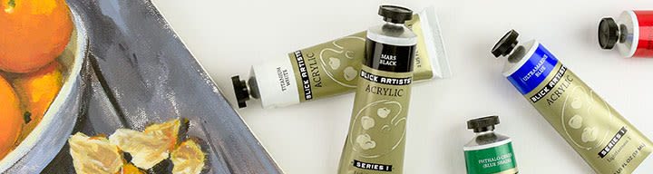 Blick studio artists' acrylics hero banner
