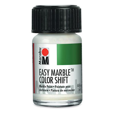 Marabu Easy Marble - Metallic Green/Violet/Silver (Color Shift), 15 ml
