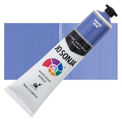 Jo Sonja's Artist Acrylic - Pacific Blue, 2.5 oz tube