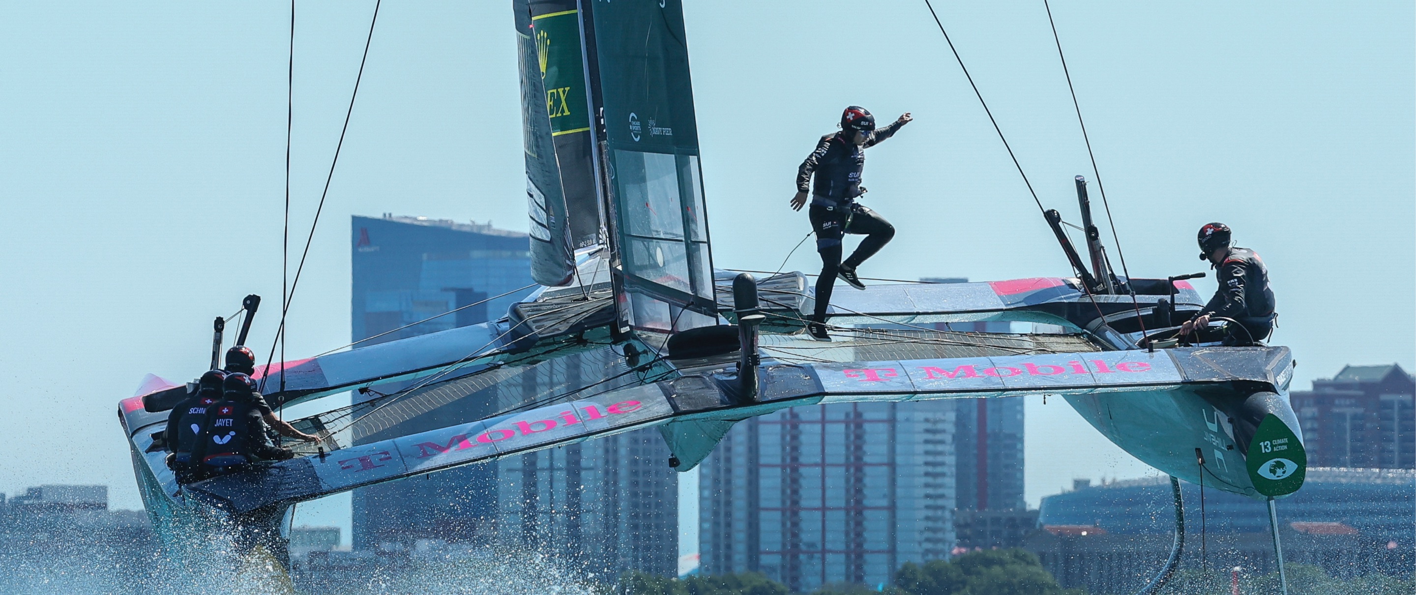 Rolex sailGP wingsailing
