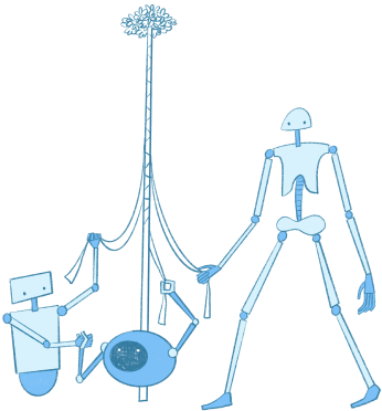 robots maypole