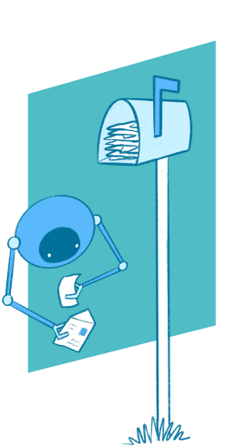 mail robot small
