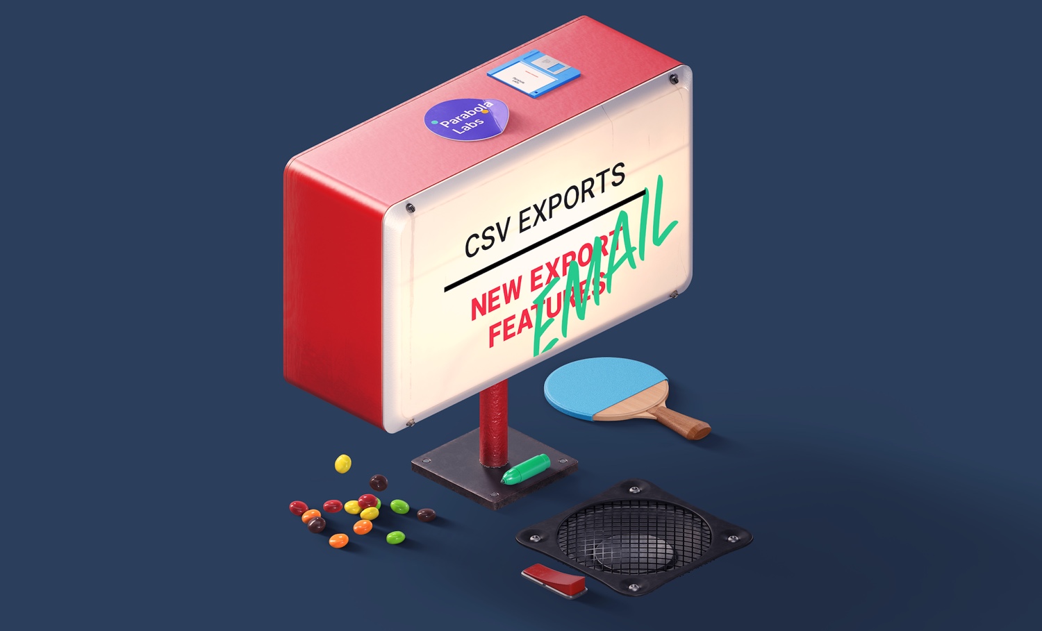 CSV exports email their data to you