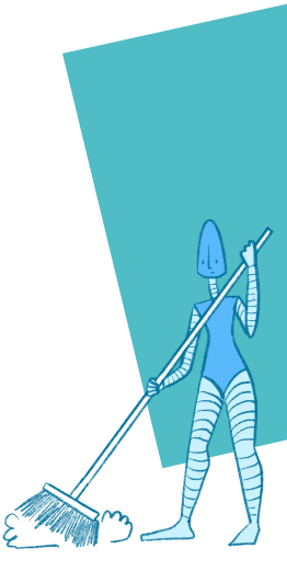 cleaning small